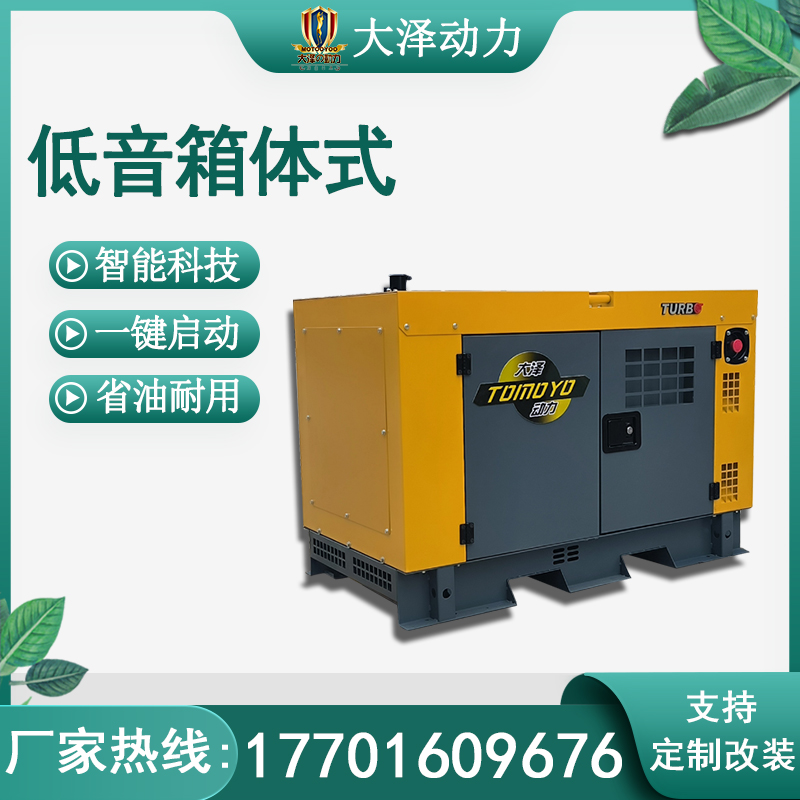 大泽动力20KW双缸高原柴油发电机 多功能面板