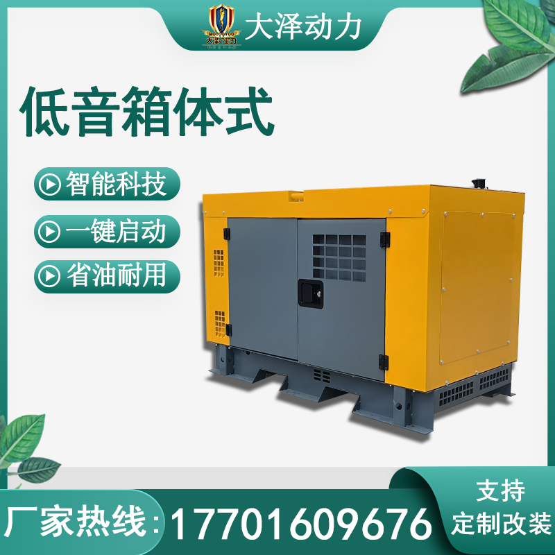 大泽动力20KW双缸高原柴油发电机 多功能面板